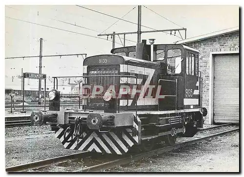 Moderne Karte SNCV Libramont loco de man�uvre