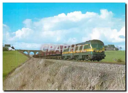 Cartes postales moderne Locomotive diesel �lectrique