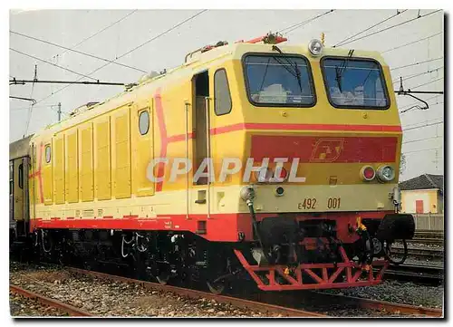 Cartes postales moderne Locomotive electrica Savigliano