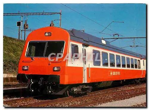 Moderne Karte Schweizerische Bundesbahnen