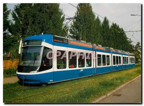 Moderne Karte Verkehrsbetriebe Zurich