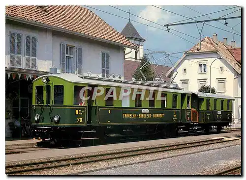 Cartes postales moderne chemins de fer de Jura