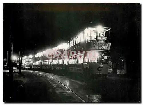 Moderne Karte London transport at night