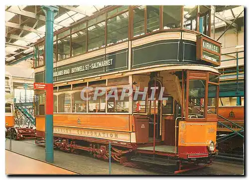 Cartes postales moderne Museum of Transport Glasgow Standard Tram