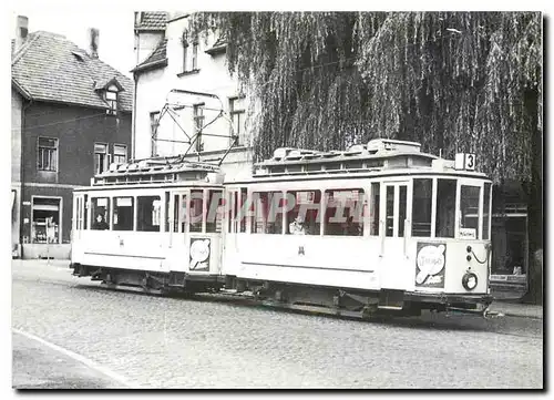 Cartes postales moderne Bielefeld Umbau Doppeltriebwagen Baujahr