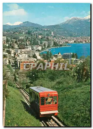 Cartes postales moderne Lugano paradiso funicolare S Salvatore