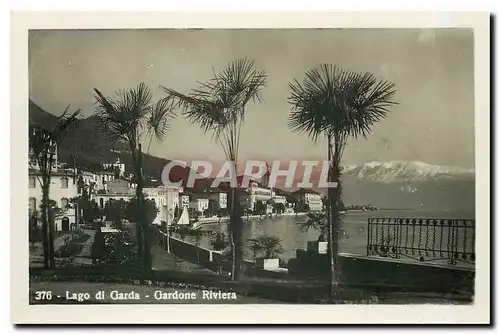 Cartes postales moderne Lago di Garda Gardone Riviera
