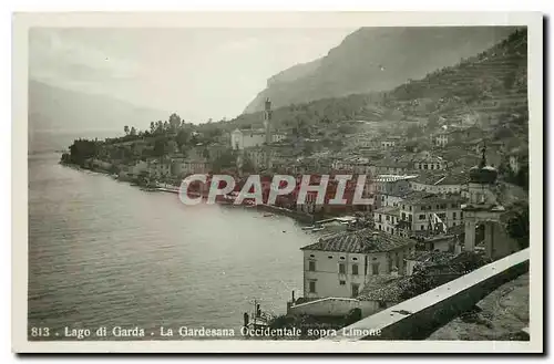 Cartes postales moderne Lago di Garda La Gardesana Occidentale sopra Limone