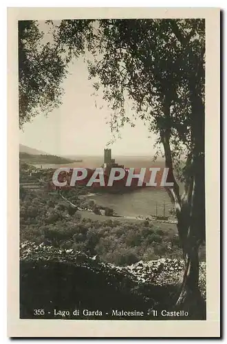 Cartes postales moderne Lago di Garda Malcesine II Castello