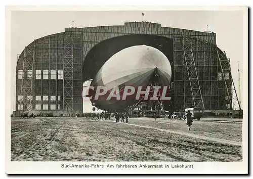 Cartes postales moderne Zeppelin Aviation Sud Amerika Fahrt
