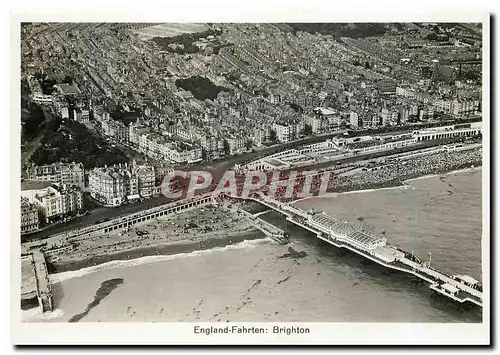 Cartes postales moderne Zeppelin Aviation England Fahrten Brighton
