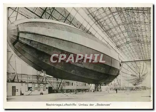 Cartes postales moderne Zeppelin Aviation Umbau der Bodensee