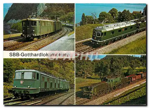 Cartes postales moderne SBB Gotthardlokomotiven