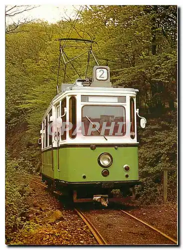 Cartes postales moderne Museums Strassenbahn Wuppertal Kohlfurth Cronenberg Triebwagen 53 ex Reutlinger Kohlfurth Strass