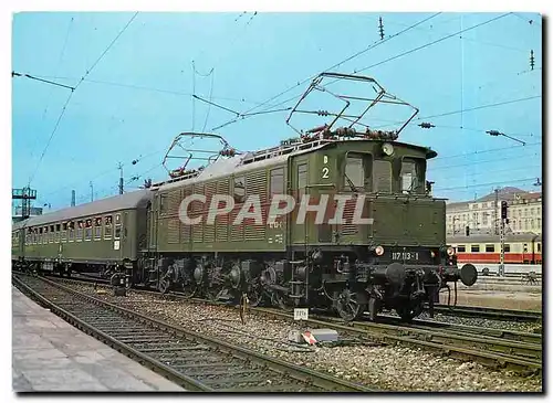 Cartes postales moderne Locomotive DB 117 113 1