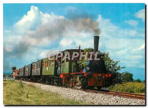 Moderne Karte Historischer Dampfzug Basel Bad Haltingen Kandern Locomotive Nr 30 der EUROVAPOR