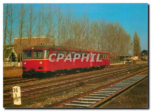 Moderne Karte DB diesel railcar 795 627 9