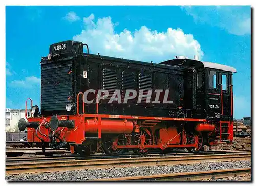 Cartes postales moderne Locomotive V36 406