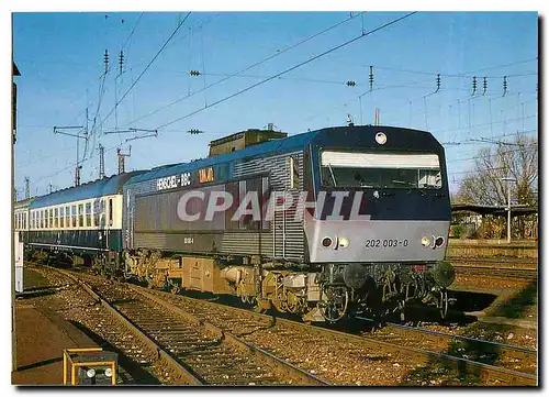 Cartes postales moderne Locomotive 202 003 0 UMAN