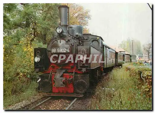 Cartes postales moderne Harzquer und Brockenbahn Wernigerode Typ 99 55902 4