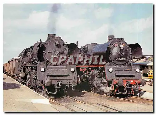 Cartes postales moderne Neubaulokomotiven der Deutschen Reichsbahn 40 4060 5 35 1090 6