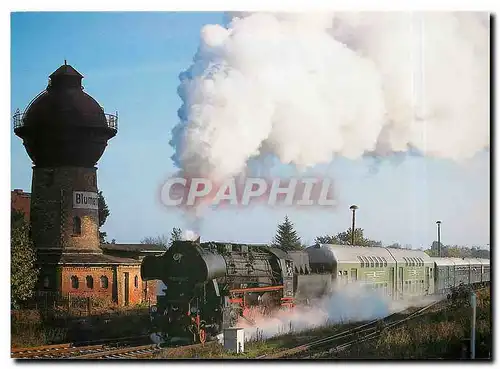 Cartes postales moderne Traditionsbahnbetriebswerk Stassfurt 52 8184 5