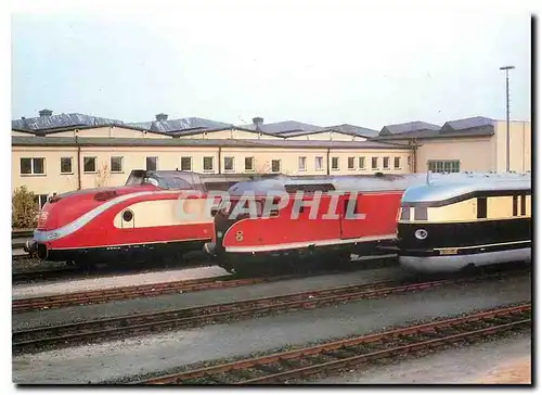 Cartes postales moderne Verkehrmuseum Nurnberg SVT 04 Fliegender Hamburger