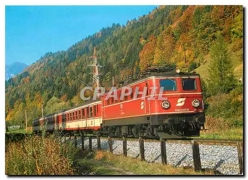 Cartes postales moderne Locomotive 1141 001 6