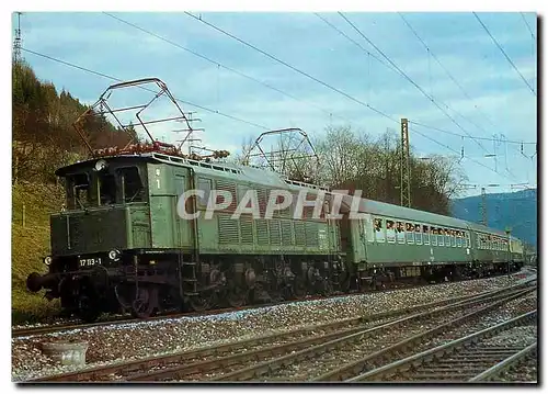 Cartes postales moderne Locomotive 117 113 1