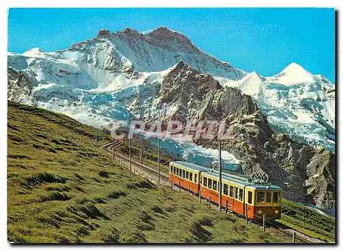 Cartes postales moderne Switzerland Kleine Scheidegg Jungfraubahn