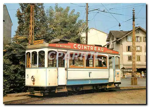 Moderne Karte Tramways of Lucerne Motor car Be 2 2 5 at Emmenbrucke