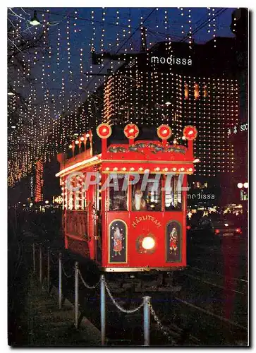 Cartes postales moderne Switzerland Zurich Bahnhofstrasse mit Marlitram