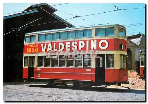 Cartes postales moderne Tram vies de Barcelona Cotxe 205