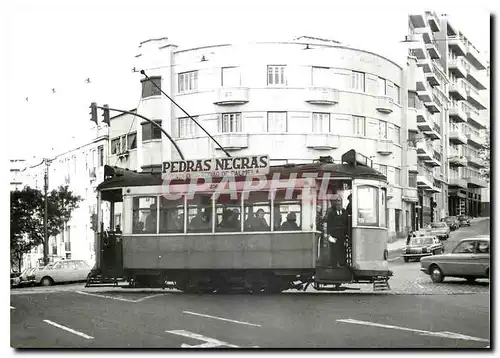 Cartes postales moderne Am haufigsten trifft man im Lissabon Zweiachstriebwagen