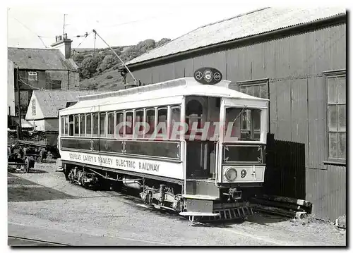 Cartes postales moderne Manx Electric Railway Langssitztriebwagen 9