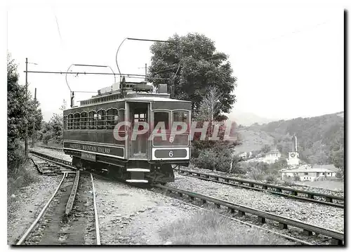 Cartes postales moderne Sneafell Triebwagen 6 beim Depot Laxey