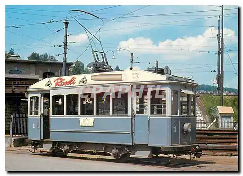 Cartes postales moderne Verkehrsbetriebe Schaffhausen Strassenbahntriebwagen Be 2 2 1