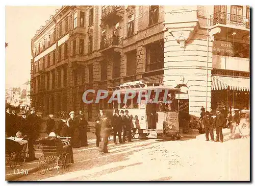 Cartes postales moderne Zurich Oerliken Seebach Strassenbahn an der Stampfenbachstrasse in Zurich