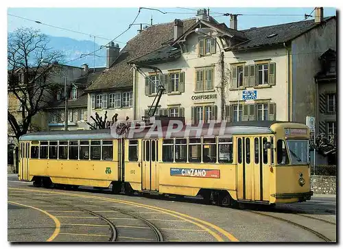Cartes postales moderne Compagnie des Transports en commun de Neuchatel et environs Meter gauge motor car Be 4 6 594