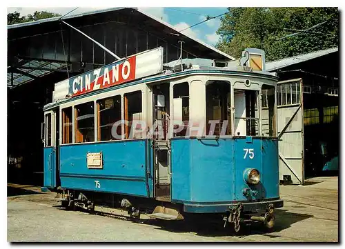 Cartes postales moderne Tramways Lausannois Motorcar Be 2 2 75