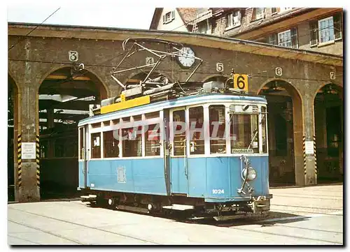 Cartes postales moderne Zuri Tram VBZ 2 2 1024