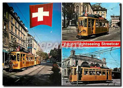 Cartes postales moderne Zurich Sightseeing Streetcar