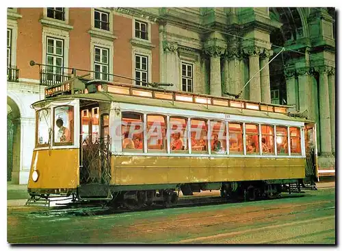 Cartes postales moderne Tramvias de Lisboa Coche 339 Plaza del Comercio