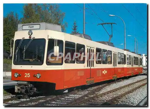 Cartes postales moderne Forchbahn Electric train set Be 8 8 25 26