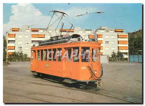 Cartes postales moderne Tram Xe 2 2 2017 BVB Rangierwagen Depot Wiesenplatz