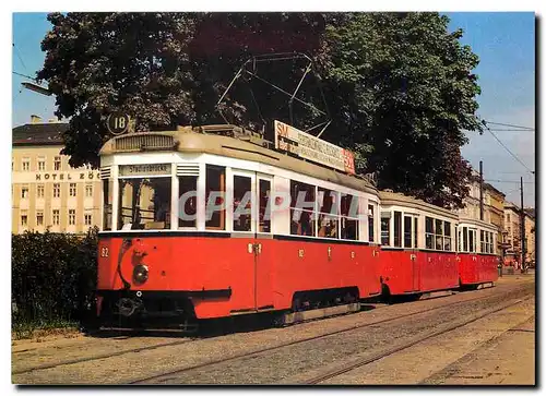 Moderne Karte WVB Vienna tramcar no 82 near Vienna South Railway Station