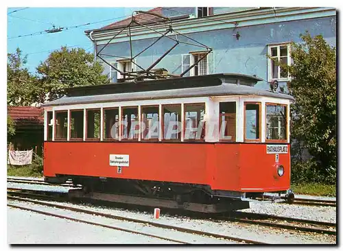 Cartes postales moderne Strassenbahn gmunden erste elektrische strassenbahn osterreichs GM 7 bj 1907 von grazer waggonfa