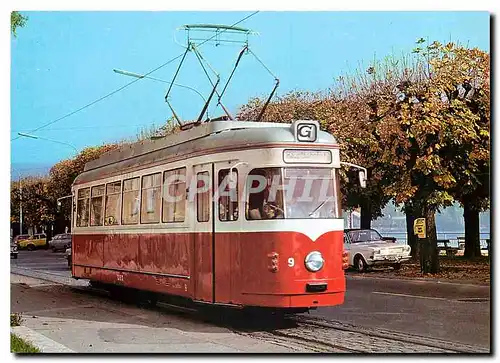 Cartes postales moderne Strassenbahn gmunden erste elektrische strassenbahn osterreichs GM 9 bj 1952 von duwag