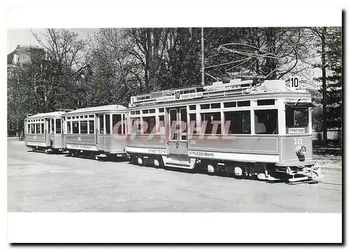 Cartes postales moderne Verein Tram museum Zurich Motorwagen Ce 4 4 332