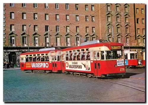 Cartes postales moderne Tram vies de Barcelona Cotxes 275 246